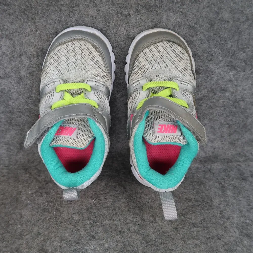 Nike Shoes Toddler Baby 6C Athletic Trainer Sneakers Flex Experience 3 Grey Pink